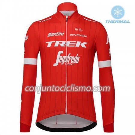 Maillot Invierno Termico 2018 Trek-Segafredo N001